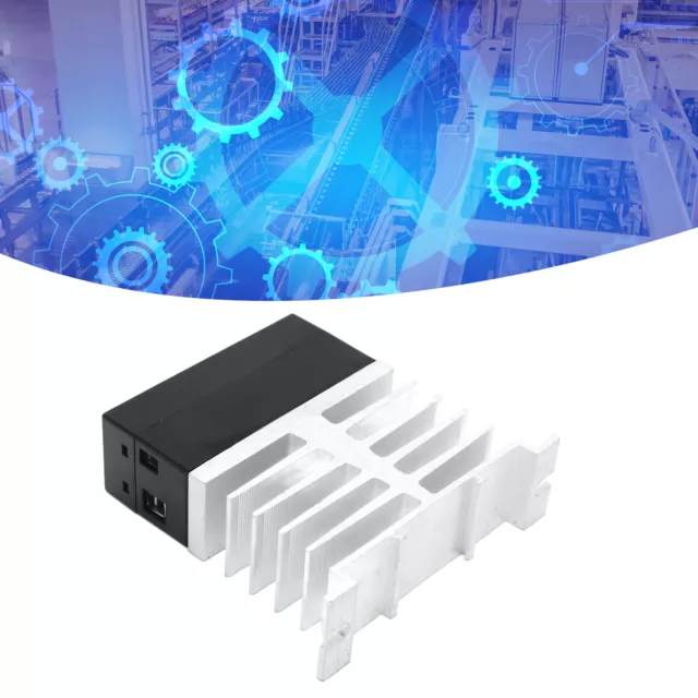 Solid State Relay SSR 3‑32VDC Input To 5‑220VDC Output With Heat Sink For Home❤