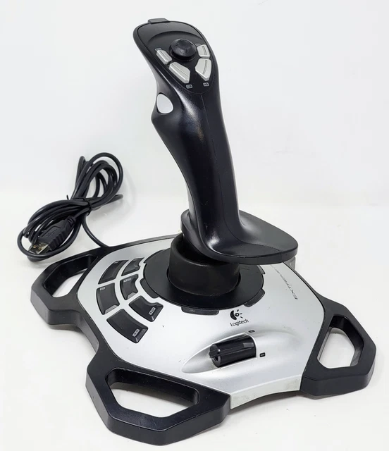 LOGITECH EXTREME 3D Pro Flight Simulator Joystick PC Controller 16.00
