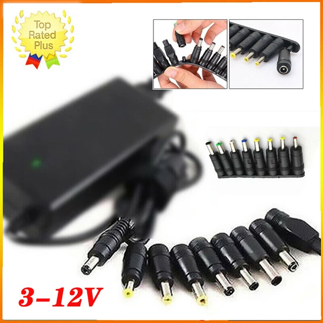 thumbnail image 2 of Logik LNP90W24 Universal Laptop Power Adapter - 90W, 19V, 4.7A With Tips For HP, Dell, Lenovo (Used) 2 of 5