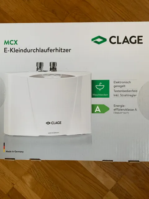 Clage MCX 7 Elektro-Durchlauferhitzer (1500-15007) NEU und OVP