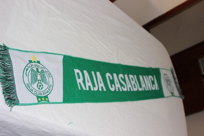 Casablanca Sciarpa Di Calcio Ultras Raja Casablanca Curva Sud Molto Rara Di Vedi Cotizada 