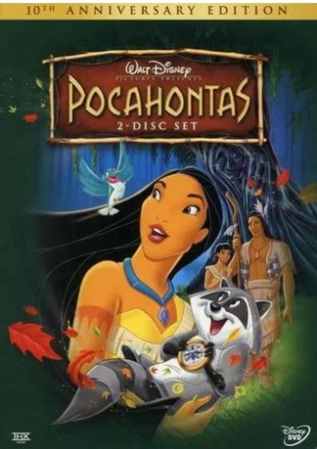 Walt Disney’s POCAHONTAS 2-Disk Set 10th Anniversary Edition Like New Condition.