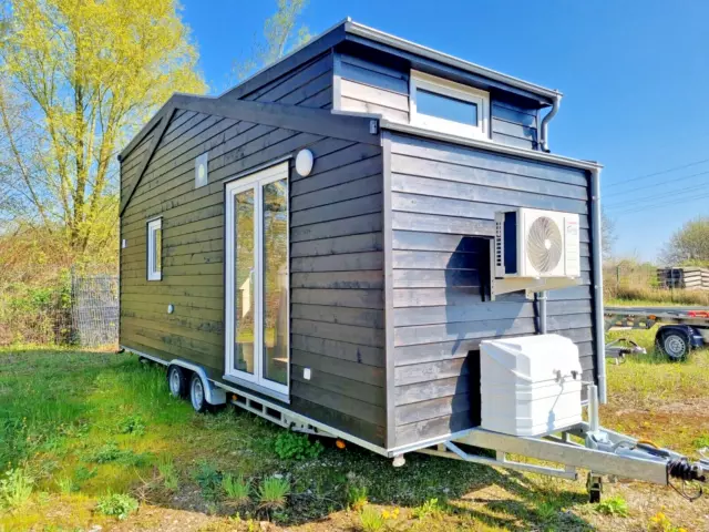 Tiny House Tinyhouse Tinyhaus  Isoliert 6 Schlafplätze * Wohnanhänger Zulassung