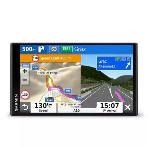 Garmin Camper 780LMT-D UK & Europe Lifetime Maps Motorhome Sat Nav