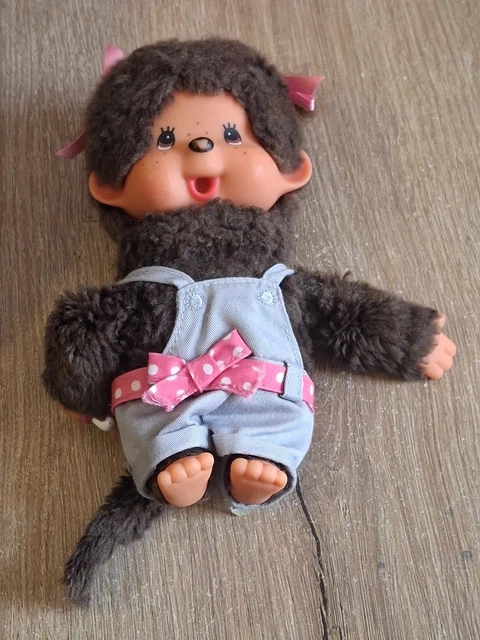 Steiff - peluche jouet ancien poupée Micki Vintage 1950 gd