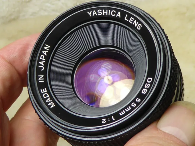 Yashica DSB 55 mm f/2 Standard Prime Objektiv Contax Yashica Halterung