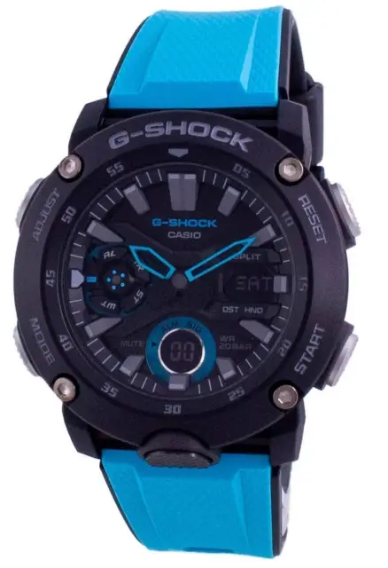 Casio G-Shock Standard Analog Digital GA-2000-1A2 200M Men's Watch