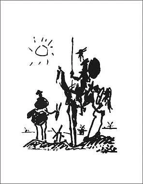 Pablo Picasso Don Quixote Open Edition
