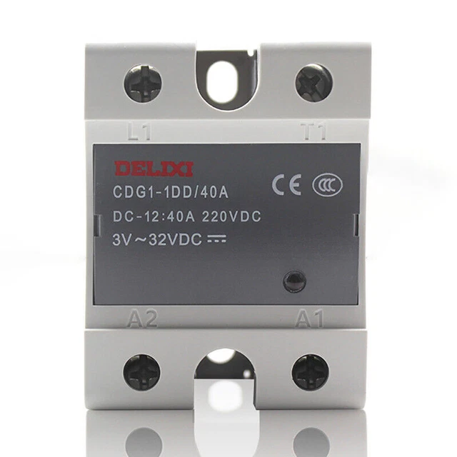 1PCS CDG1-1DD/40A 40A 220VDC 3V-32VDC For DELIXI Single-phase Solid State Relay