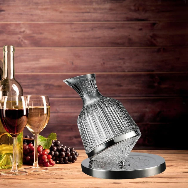 Aérateur De Vin De Décanteur De Vin Rotatif à 360 Degrés Pour Accessoires