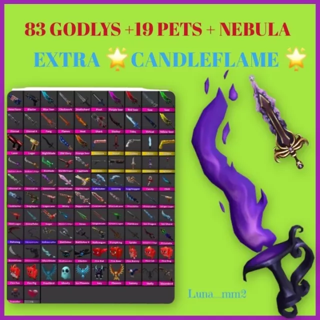 How to get the NEBULA GODLY in Murder Mystery 2! 