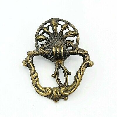 Vintage Brass Drawer Pull Handle Salvage Hardware SINGLE ONLY 2 1/4"