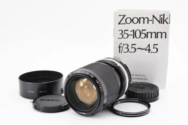 [N/MINT ] Nikon Zoom Nikkor 35-105mm f/3.5-4.5 Ai-s MF Lens AIS JAPAN