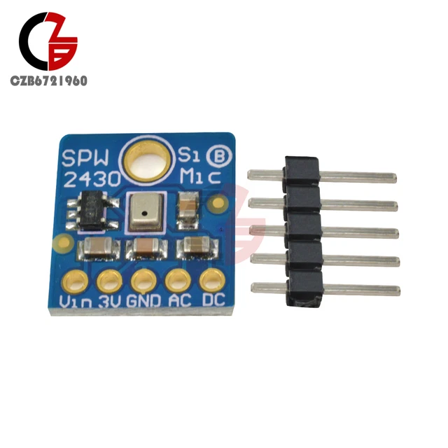 SOUND DETECTION SENSOR Module Accuracy Silicon MEMS Microphone SPW2430 ...