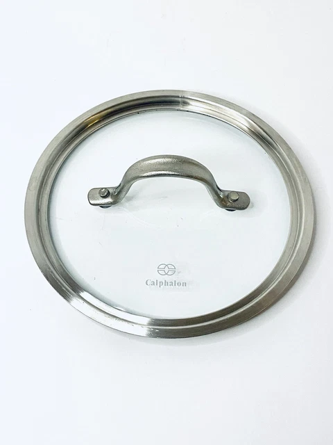 Calphalon Replacement Lid Stainless Steel Tempered Glass 7.25" 7-1/4" Pot Pan