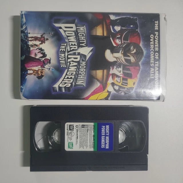 MIGHTY MORPHIN POWER Rangers The Movie (VHS 1995) Vintage, First Print ...