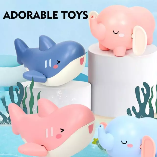 Baby Toddlers Bath Tub Toys Elephant Toy Kids Shower Swimming Pool Lot C8