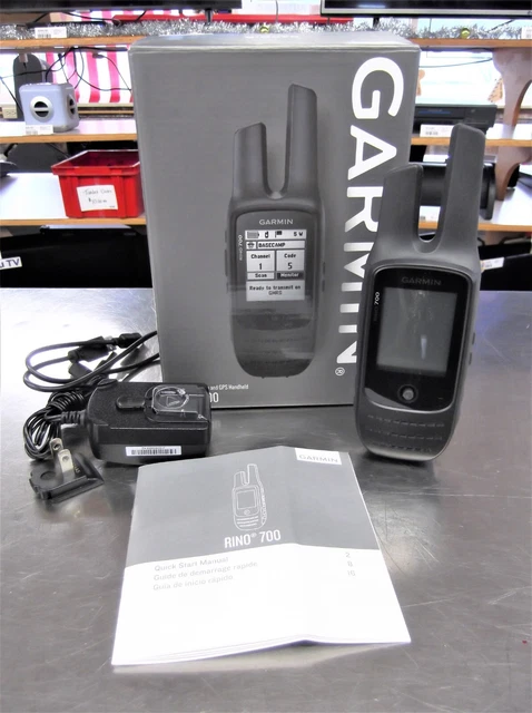 Garmin Rino 700 GPS Handheld 2-Way Radio/GPS Navigator