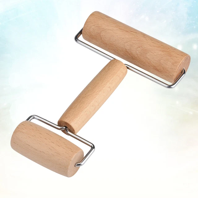 2 pz accessori strumento per punti incrociati pittura a rullo legno duro