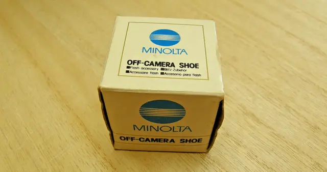 Minolta Off-Camera Shoe