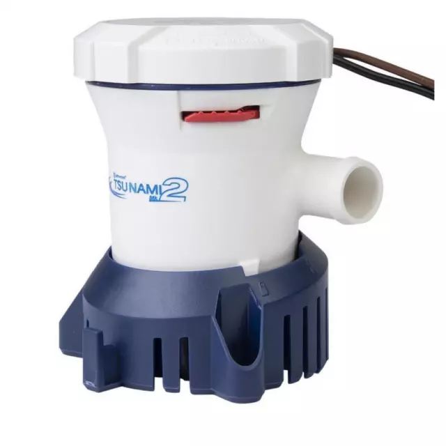 Attwood 5608-7 Tsunami 800 GPH Cartridge Boat Bilge Pump Marine 12V
