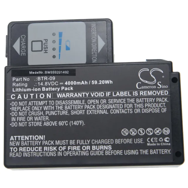 Batterie pour Fujikura FSM-702R, FSM-70R, FSM-70S, FSM-80C 4000mAh 14,8V Li-ion
