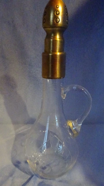 Vide Bouteille En Verre Flacon Pendentif Charme Parfum Liège