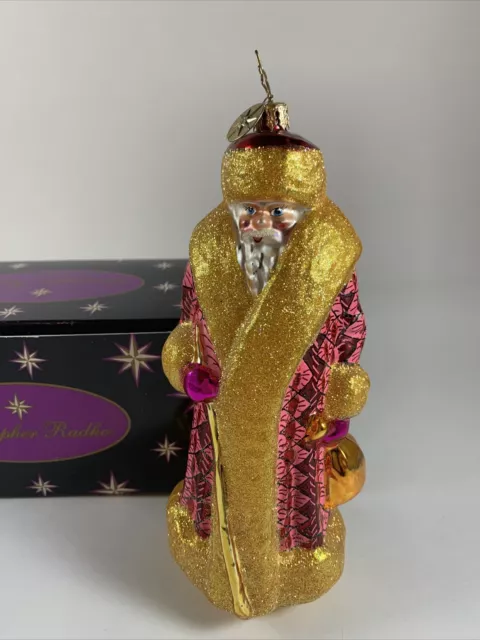 Christopher Radko Royal Russian Santa Christmas Ornament