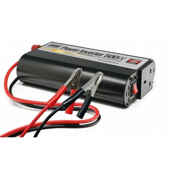 MAYPOLE Puissance Convertisseur - 12V À 230V - 500W - MP56050