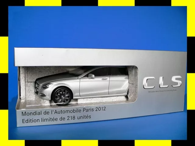 Mercedes CLS Shooting Brake X218 PARIS 2012 designo alubeam silber NOREV 1:18