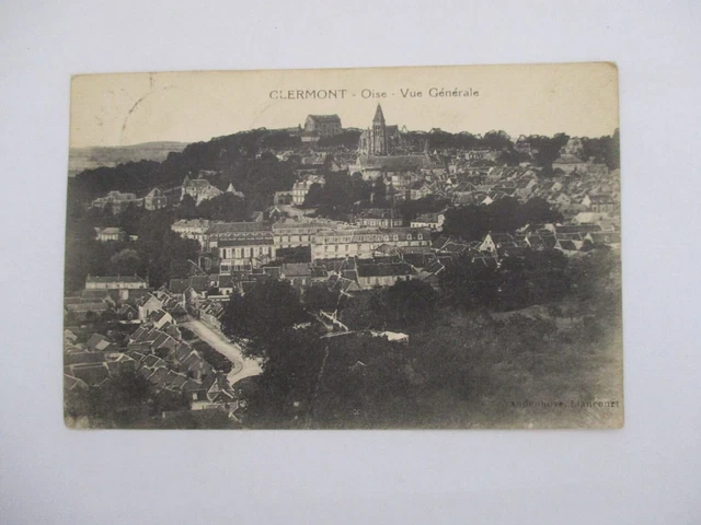 Cpa Oise 60 Clermont Vue Generale