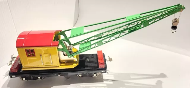 MTH Tinplate Traditions Standard Gauge No. 219 Crane Car