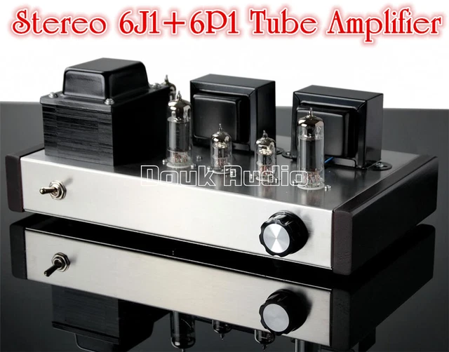 thumbnail image 2 of Douk Audio 6N2+6P1 Tube Amplifier Board - Single-ended Class A HiFi Stereo DIY Kit 6W 2 of 5