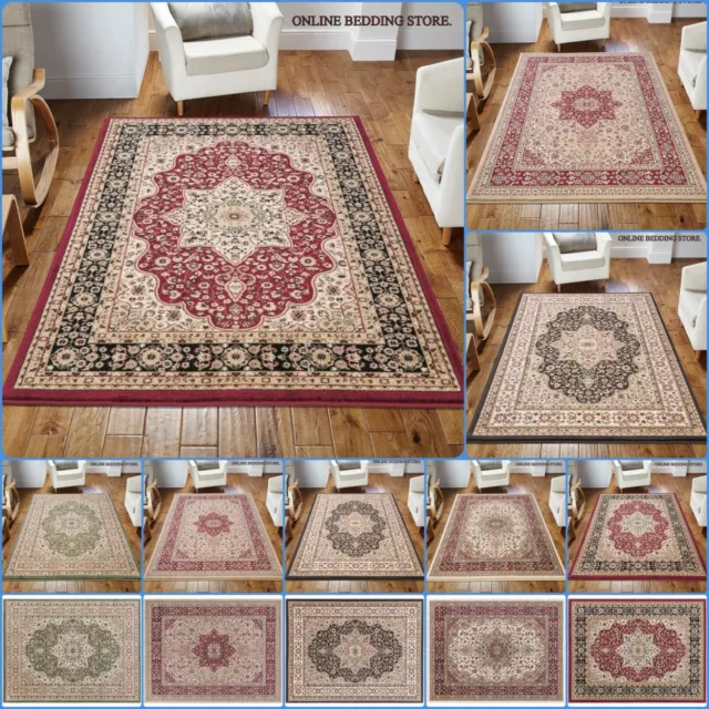 New Floral Soft Vintage Beautiful Classic Traditional Soft And Thick Rome Rugs 2