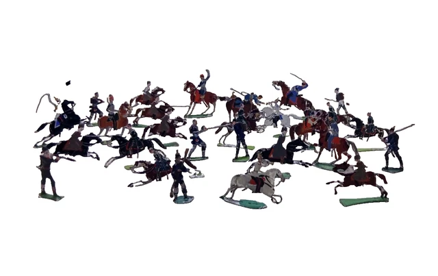 Plats d'étain 30mm - Zinnfiguren : CBG MIGNOT 10 soldats