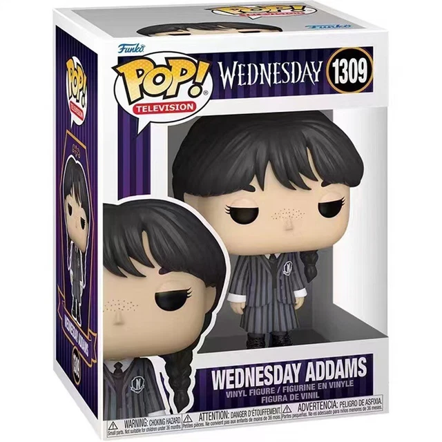 Funko Pop! Models Addams Family Animated Character Wednesday Action Television 3