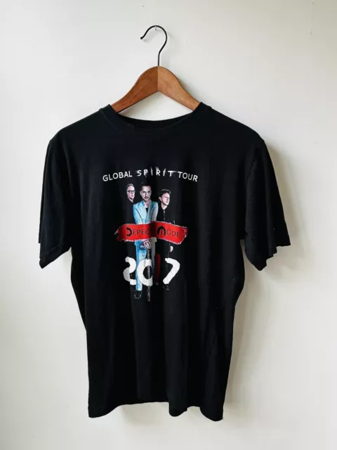 Depeche Mode ‘Global Spirit’ Tour T-Shirt.  Black.  Medium.