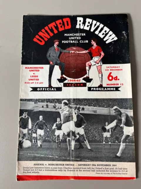 1964-65 Manchester United VS Leeds United