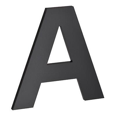 1.77 Inch 3D Self-Adhesive House Letter A for Hotel Mailbox Address, Matte Black