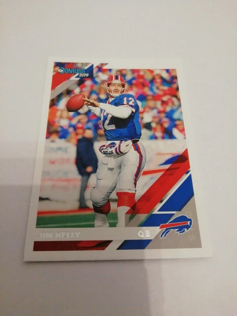 Jim Kelly Buffalo Bills 2019 Panini Donruss #40 NFL Trading Card