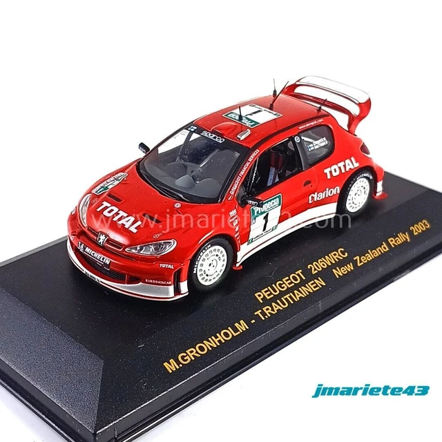 Peugeot 206 WRC N°7 – Gronholm Rallye NZ 2003 – Sunstar 1/18 – Collection