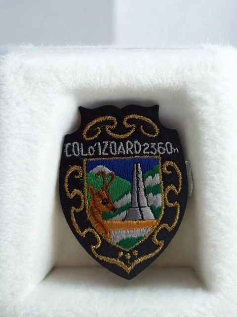 COL DU GRANIER 1950/60 Patch Ski Montagne Insigne écusson