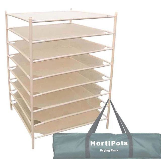 Herb Drying Rack 8 Layer Drying Net Dryer Stand Square 28 x 28 Inc...