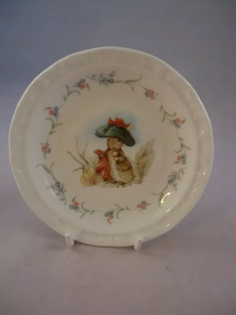 Royal Albert Benjamin Bunny Coaster World of Beatrix Potter 12 cm 1st British