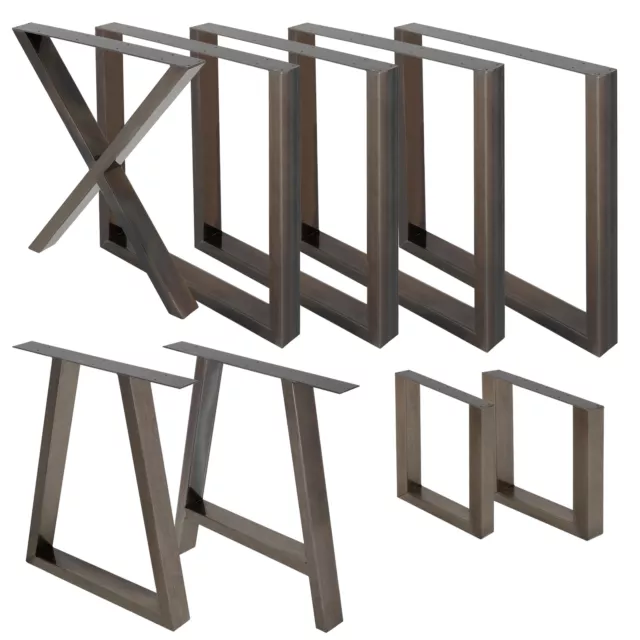 Patas de mesa acero pies de escritorio marco soporte banco industrial a escoger