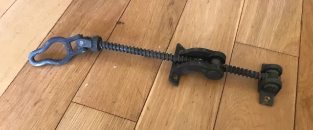 1x Reclaimed Antique Brass Victorian Window Opener