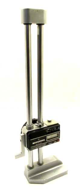 MITUTOYO 12"/300mm ELECTRONIC DIGIMATIC HEIGHT GAGE - .001"/.01mm - #192-605 MITUTOYO 12"/300mm ELECTRONIC DIGIMATIC HEIGHT GAGE - .001"/.01mm - #192-605