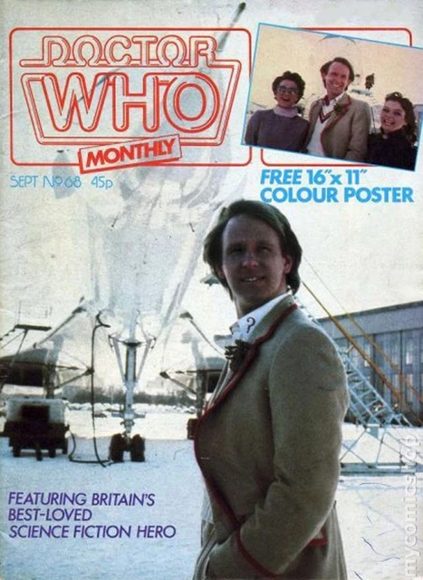 Doctor Who Magazine #68 FN 1982 Stock Image