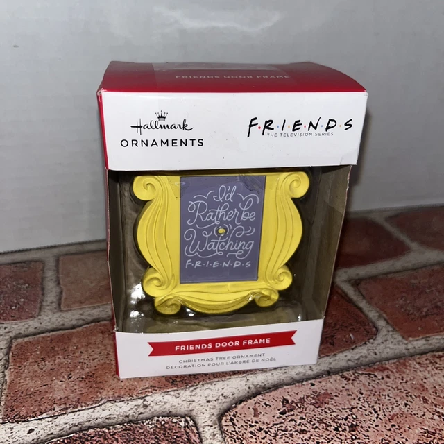 Hallmark Friends Television Show Door Frame Christmas Orn- NEW/ Box Is damaged Hallmark Friends Television Show Door Frame Christmas Orn- NEW/ Box Is damaged