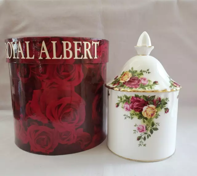 4 Royal Doulton Albert OLD COUNTRY ROSES Small Storage Jar